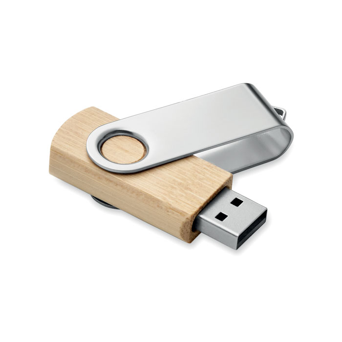 Pendrive - 16 GB - bambusz