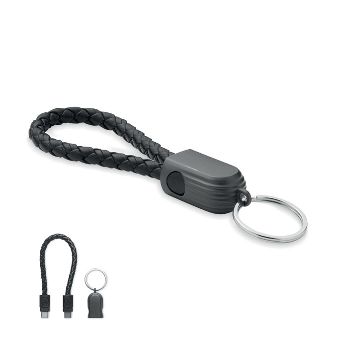 USB-C töltő, kulcstartó